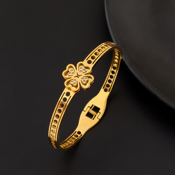 Blossom Elegance Bracelet (Yellow Gold)