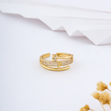 Dancing Swan Ring