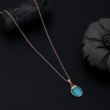 Sea Serenity Necklace (Rose Gold)