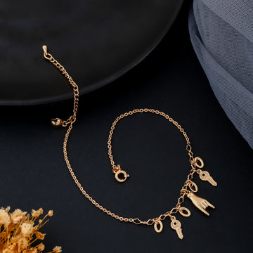 Golden Aura Anklet