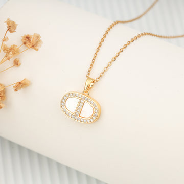 Golden Horizon Necklace (Yellow Gold)