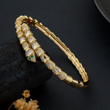 Serpent Luxe Bracelet (Yellow Gold)