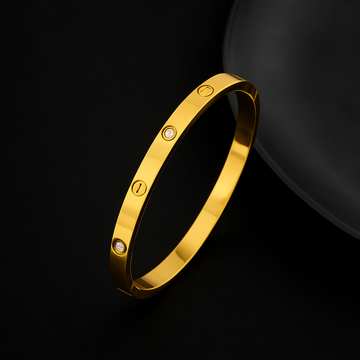 Love Bangle (Yellow Gold )