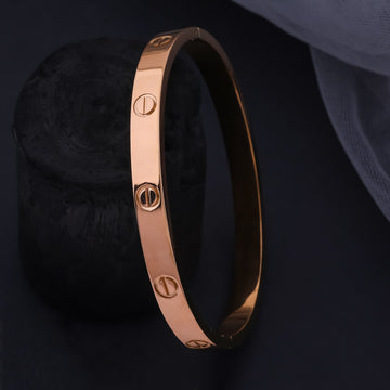 Classic Love Bangle (Rose Gold)