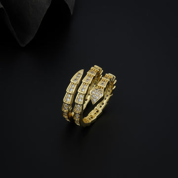 Pave Delta Ring