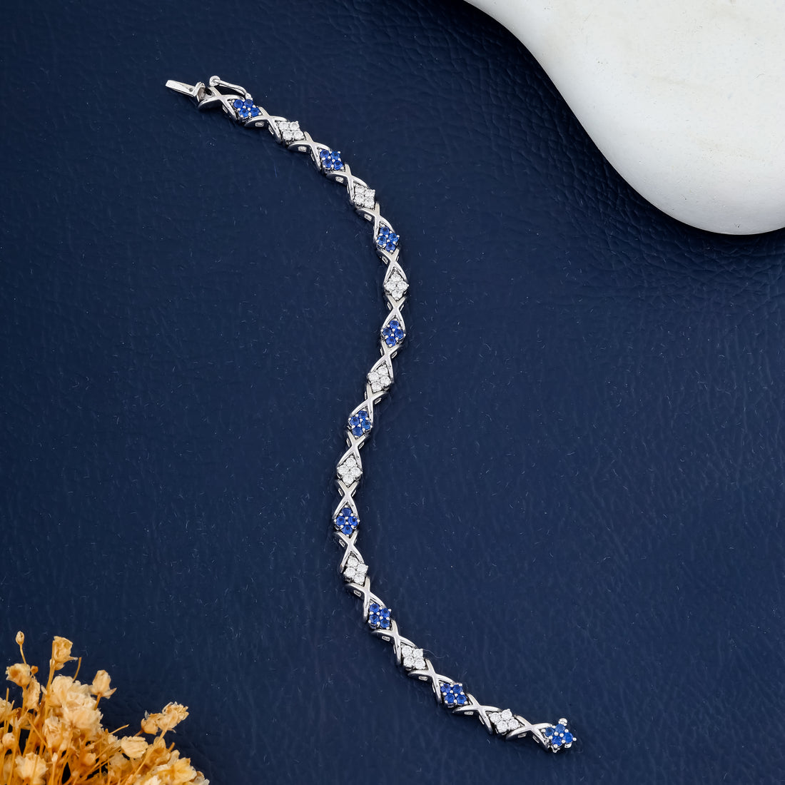 Sapphire Serpent Bracelet