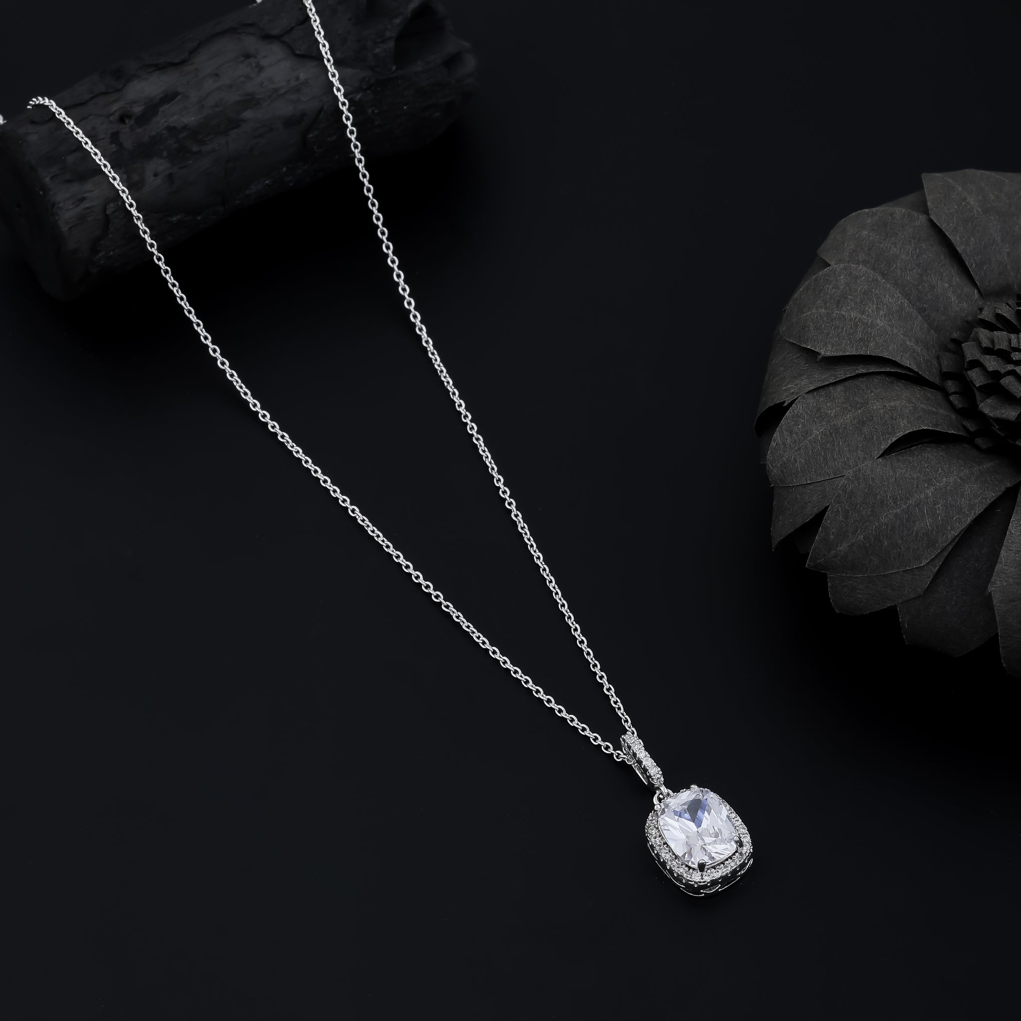 Moonlight Grace Necklace (Rose Gold)