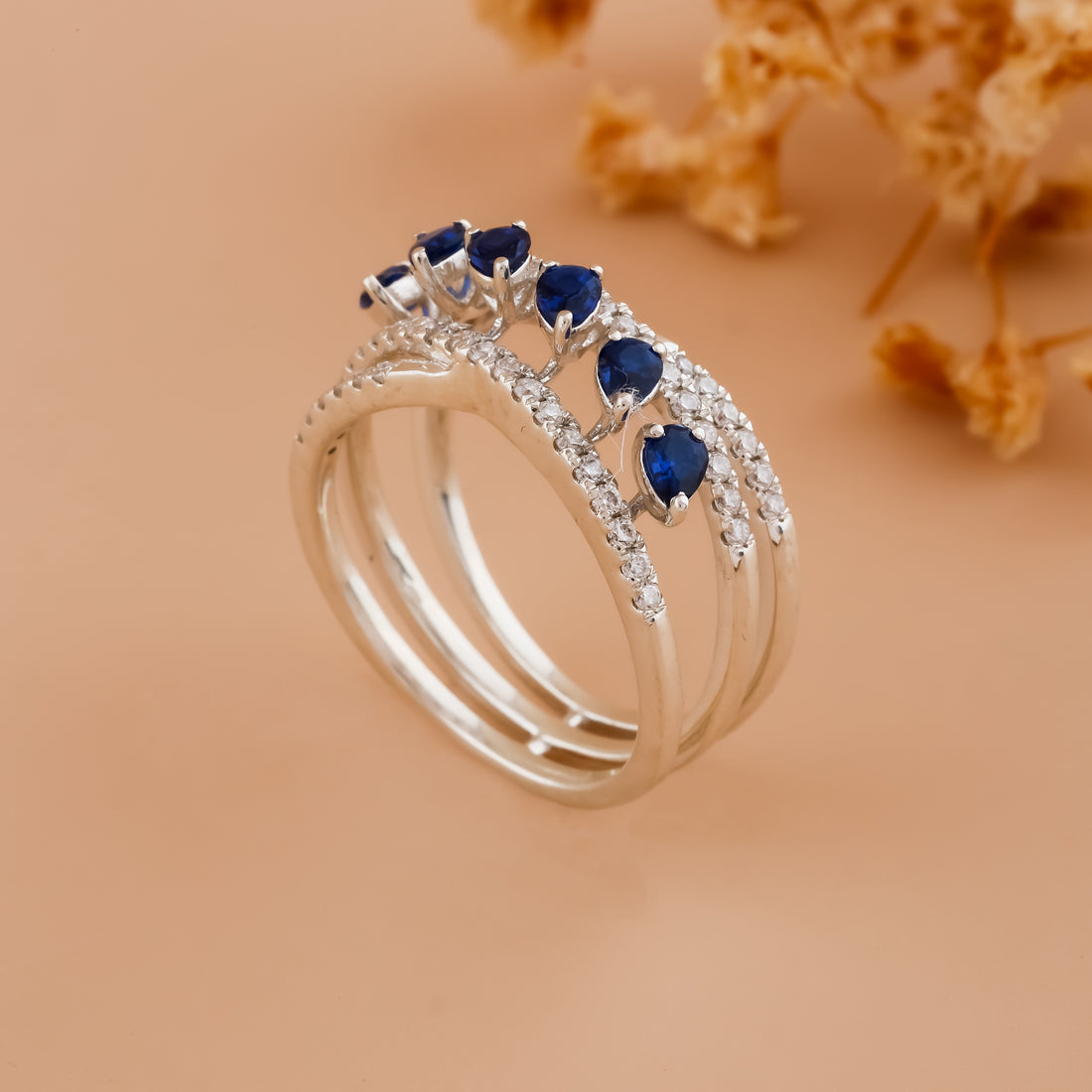 Midnight Rhapsody Rings