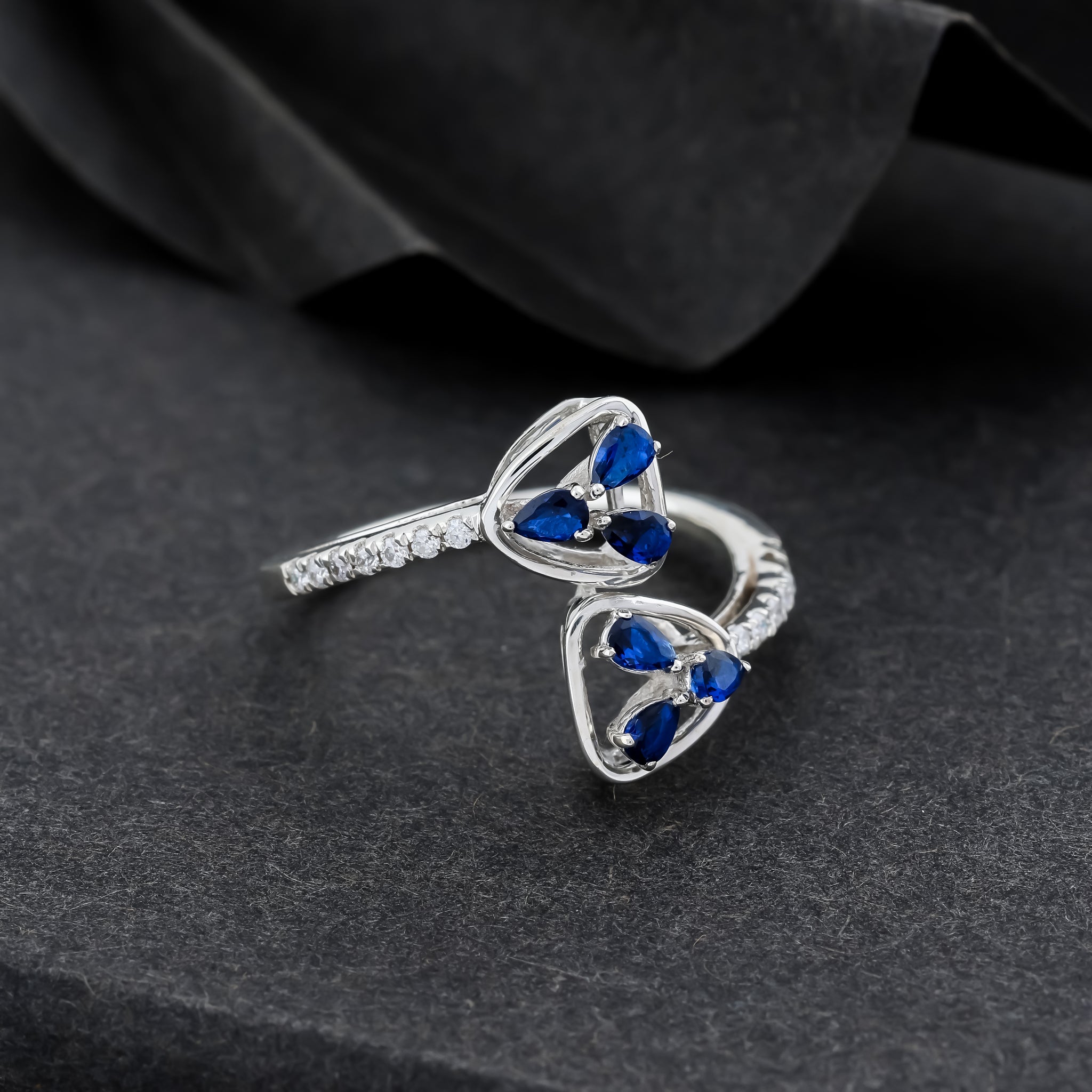 Sapphire Rhapsody Rings