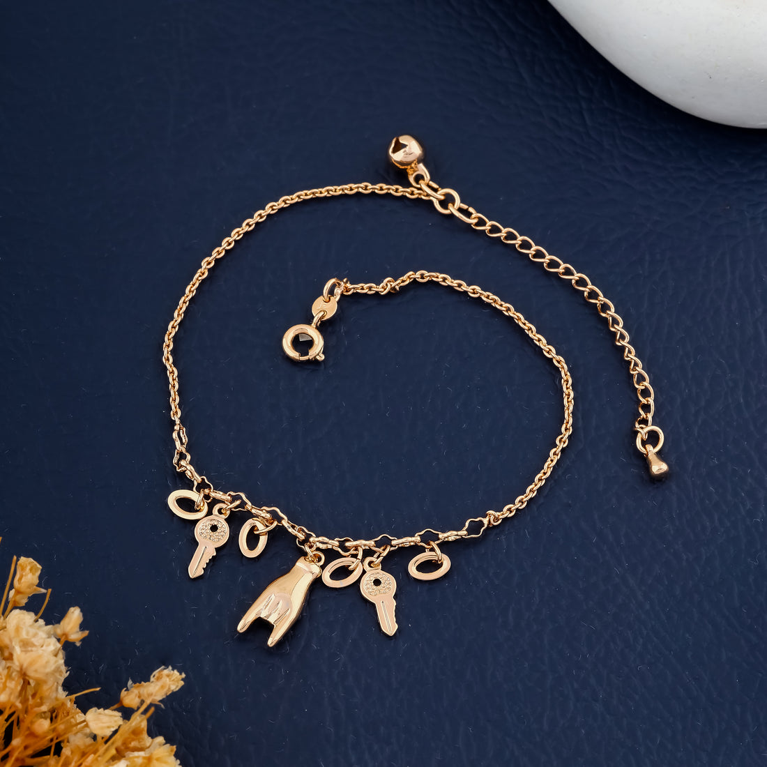 Golden Aura Anklet