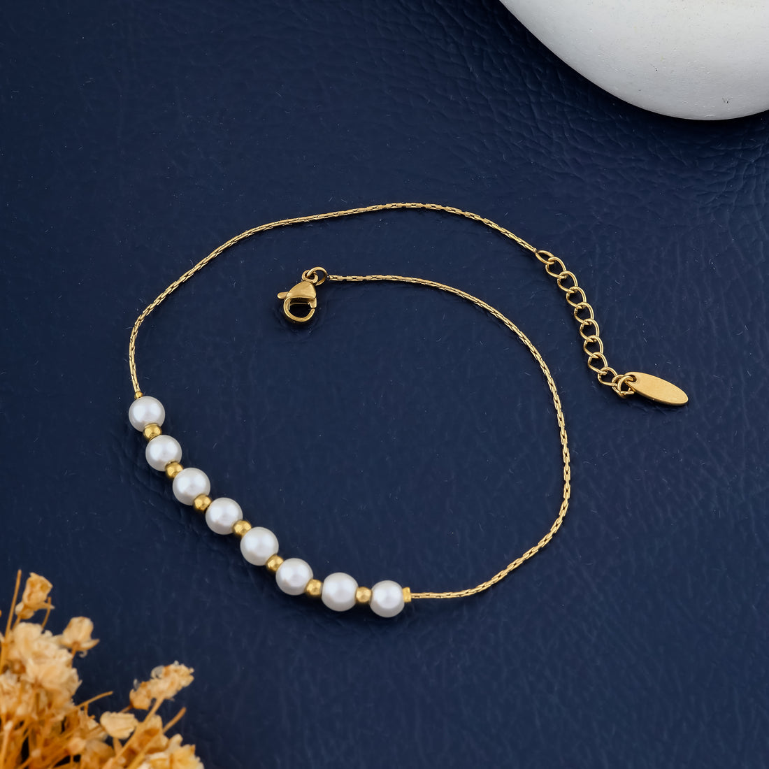 Pearl Whisper Anklet