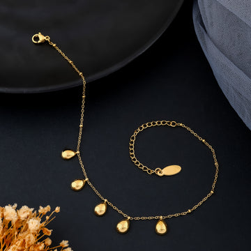 Raindrop Elegance Anklet