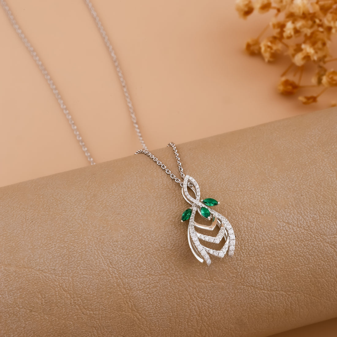 Emerald Vine Necklace