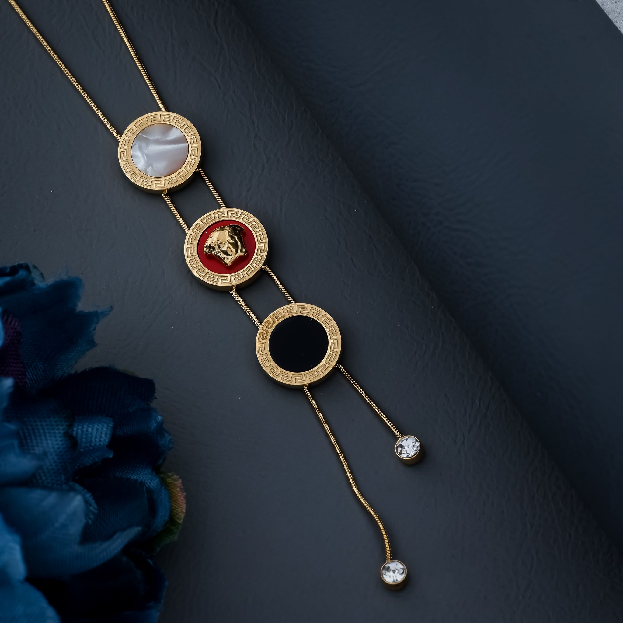 Yellow Braided Necklace