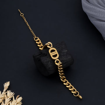 The Luxe Link Bracelet (Gold)