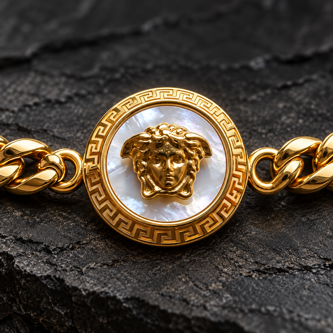 The Regal Emblem Chain Bracelet