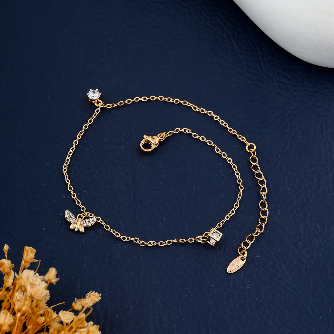 Whimsical Wings Anklet